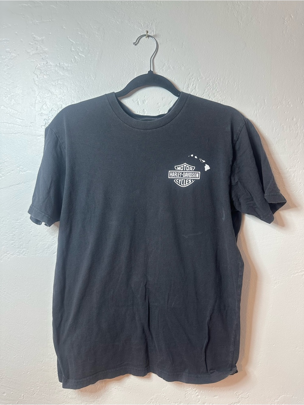 Harley‑Davidson Black Short Sleeve Tee Hawaii